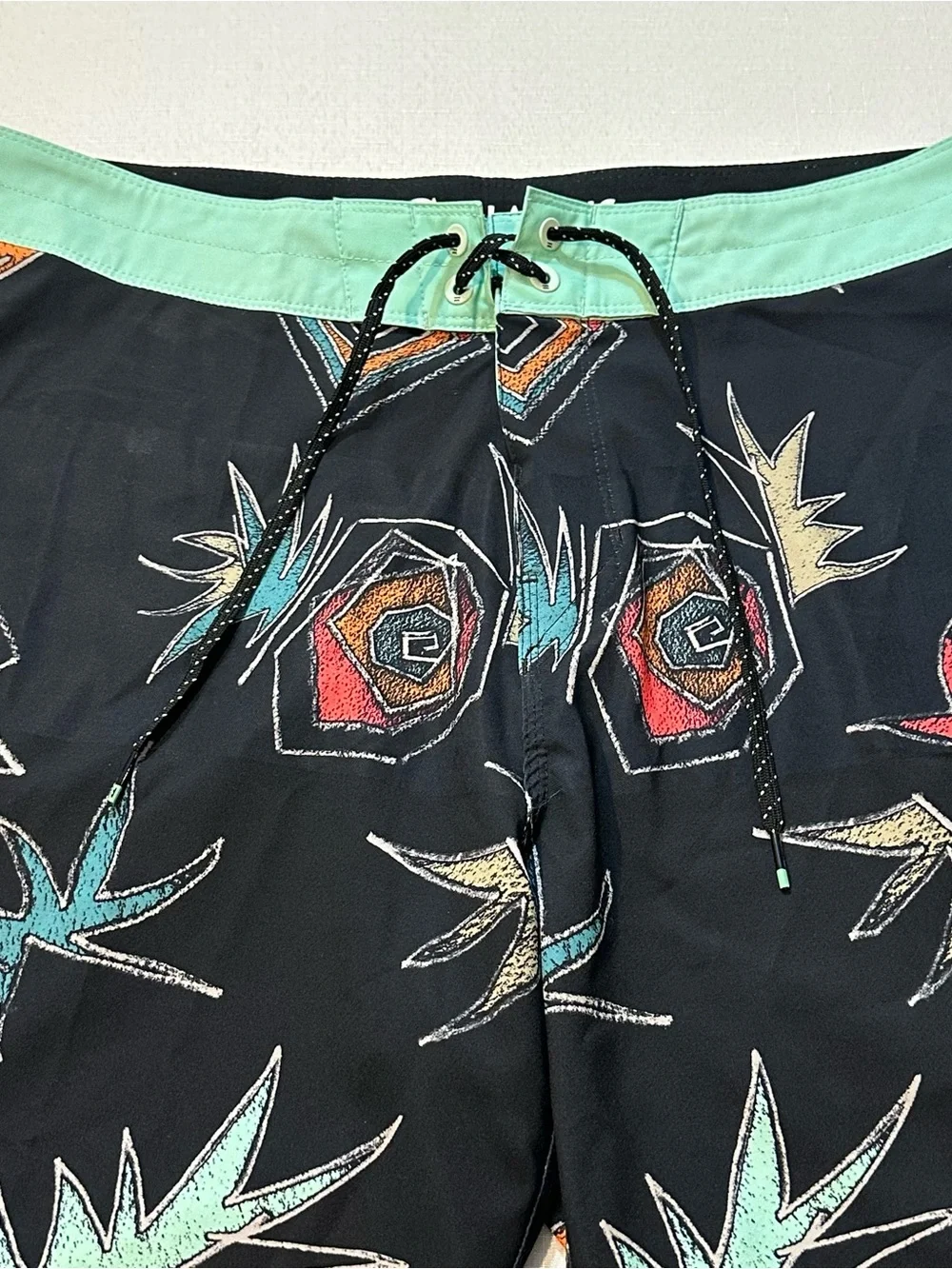 Billabong Recycler Sundays Airlite Board Shorts Men’s Size 34 Black & Mint